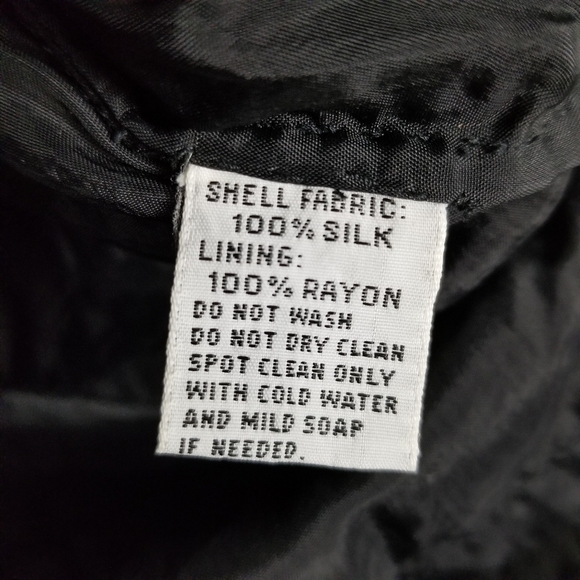 Oleg Cassini Womens All Over Sequin Sleeveless Silk Top Black Lined Size Small - Picture 4 of 11